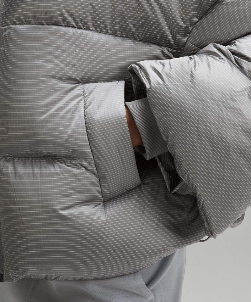 Chaquetas De Plumas Lululemon Down-Filled Puffer Mujer Gris Chile | 028CZAFEN