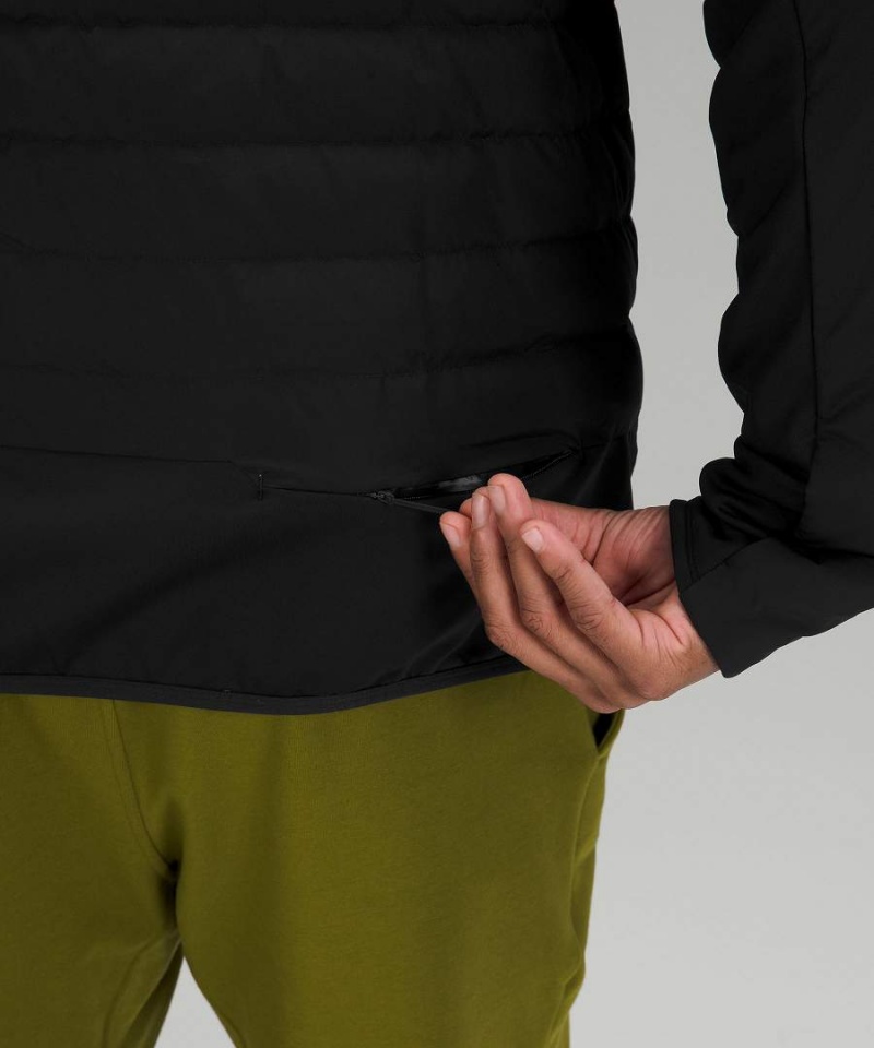 Chaquetas De Plumas Lululemon Down for It All Hombre Negras Chile | 394WNZEVK