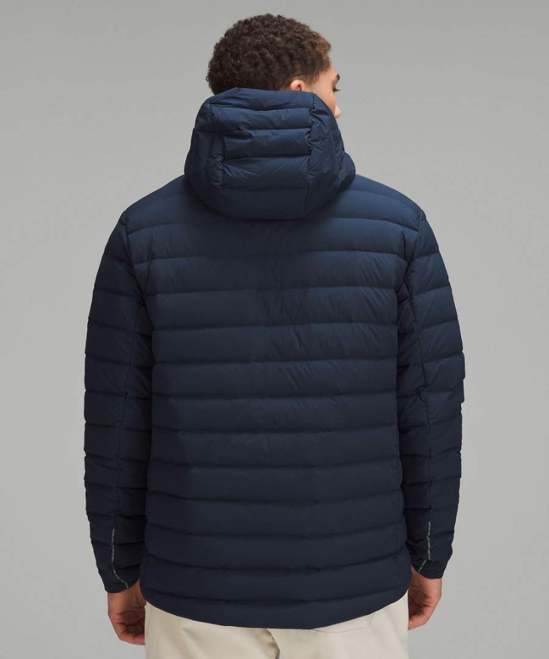 Chaquetas De Plumas Lululemon Navigation Hoodie Hombre Azul Marino Chile | 738PWHBKS