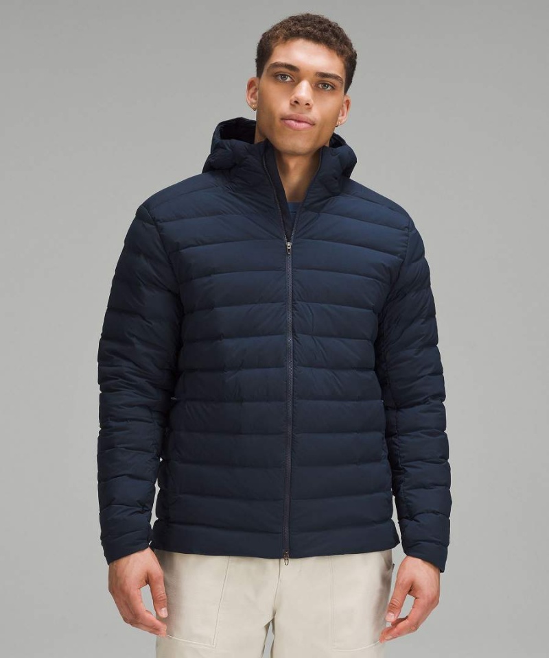 Chaquetas De Plumas Lululemon Navigation Hoodie Hombre Azul Marino Chile | 738PWHBKS