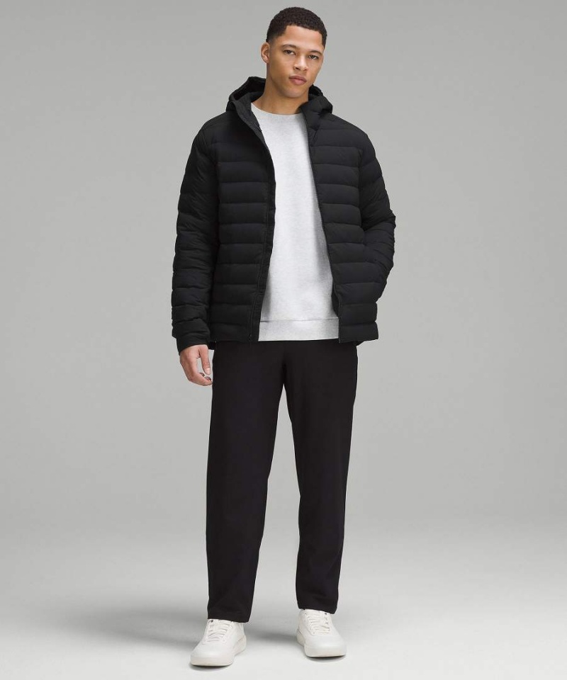 Chaquetas De Plumas Lululemon Navigation Stretch Hoodie Hombre Negras Chile | 586KZLJSA