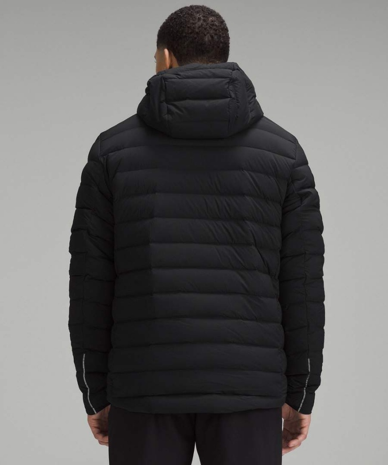 Chaquetas De Plumas Lululemon Navigation Stretch Hoodie Hombre Negras Chile | 586KZLJSA