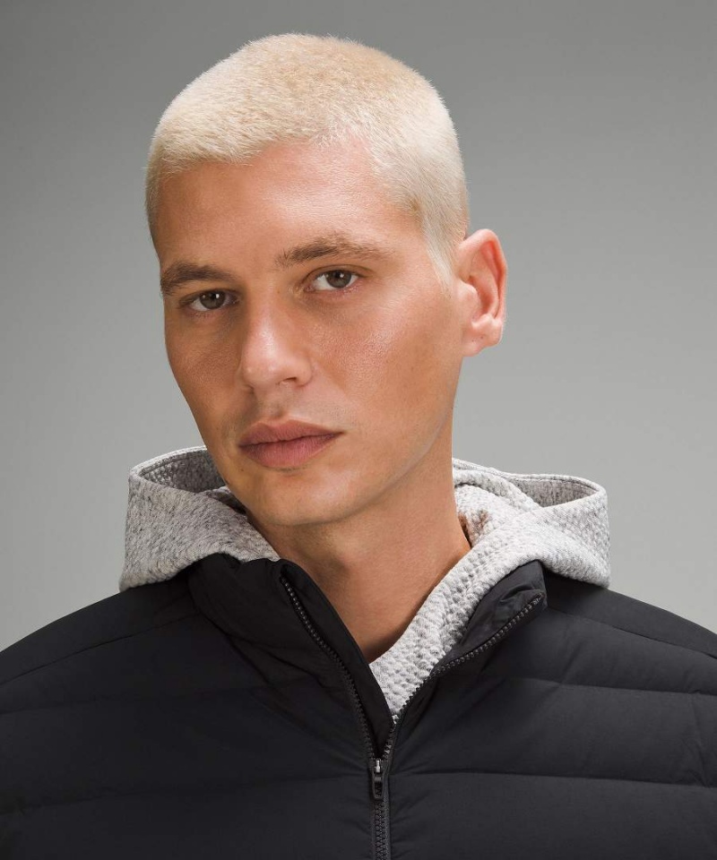 Chaquetas De Plumas Lululemon Navigation Hombre Negras Chile | 061CMERHJ