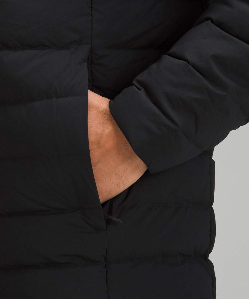 Chaquetas De Plumas Lululemon Navigation Hombre Negras Chile | 061CMERHJ
