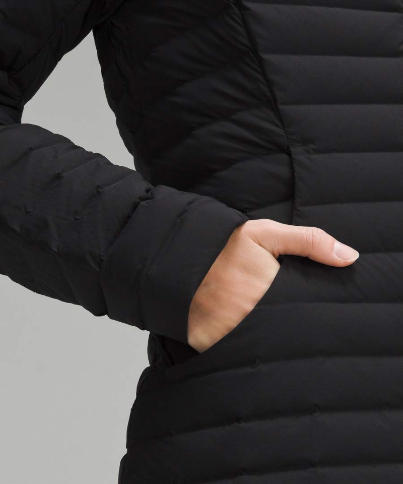 Chaquetas De Plumas Lululemon Pack It Long Mujer Negras Chile | 957YQZWMX
