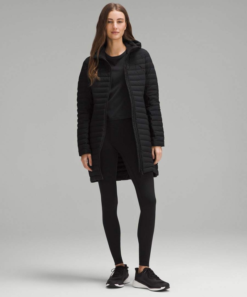 Chaquetas De Plumas Lululemon Pack It Long Mujer Negras Chile | 957YQZWMX