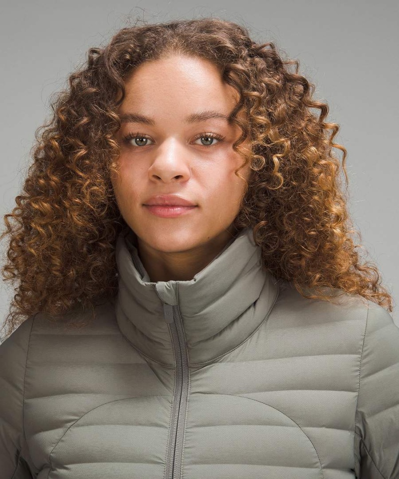 Chaquetas De Plumas Lululemon Pack It Mujer Gris Verde Oliva Chile | 435OAULTD