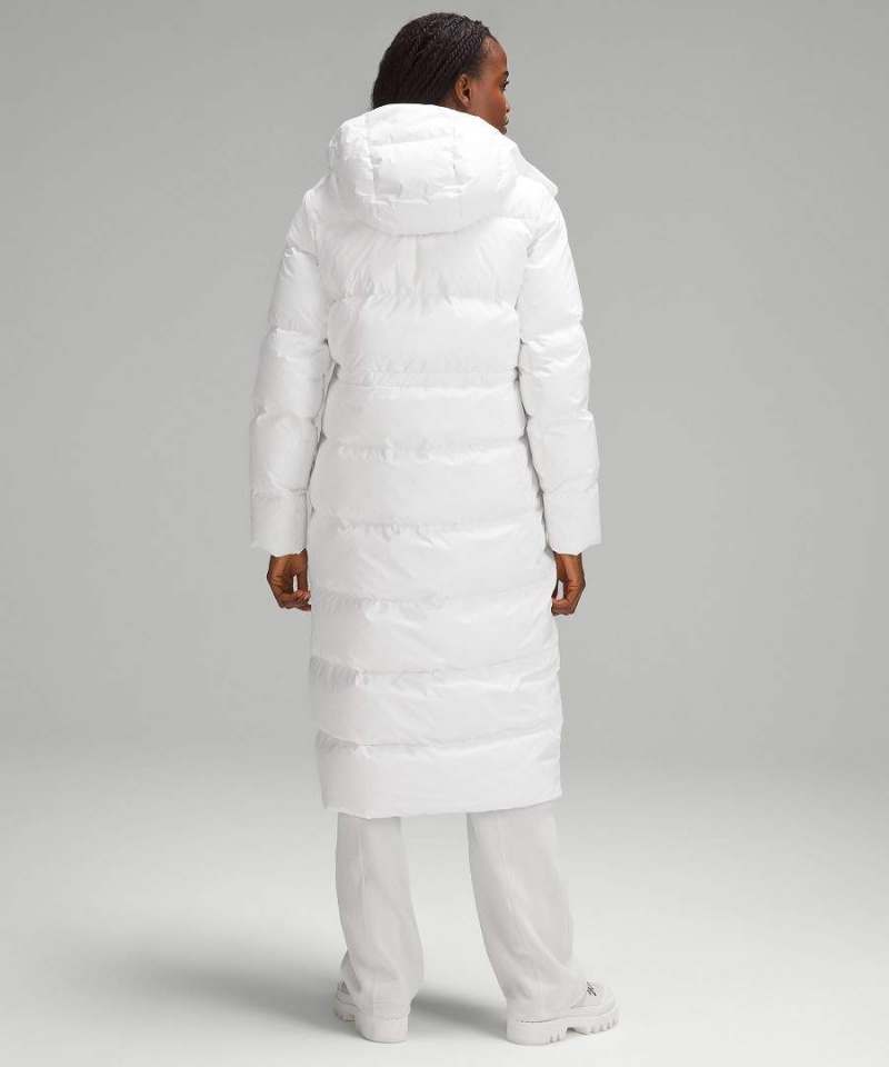 Chaquetas De Plumas Lululemon Wunder Puff Long Mujer Blancas Chile | 460VSTALU