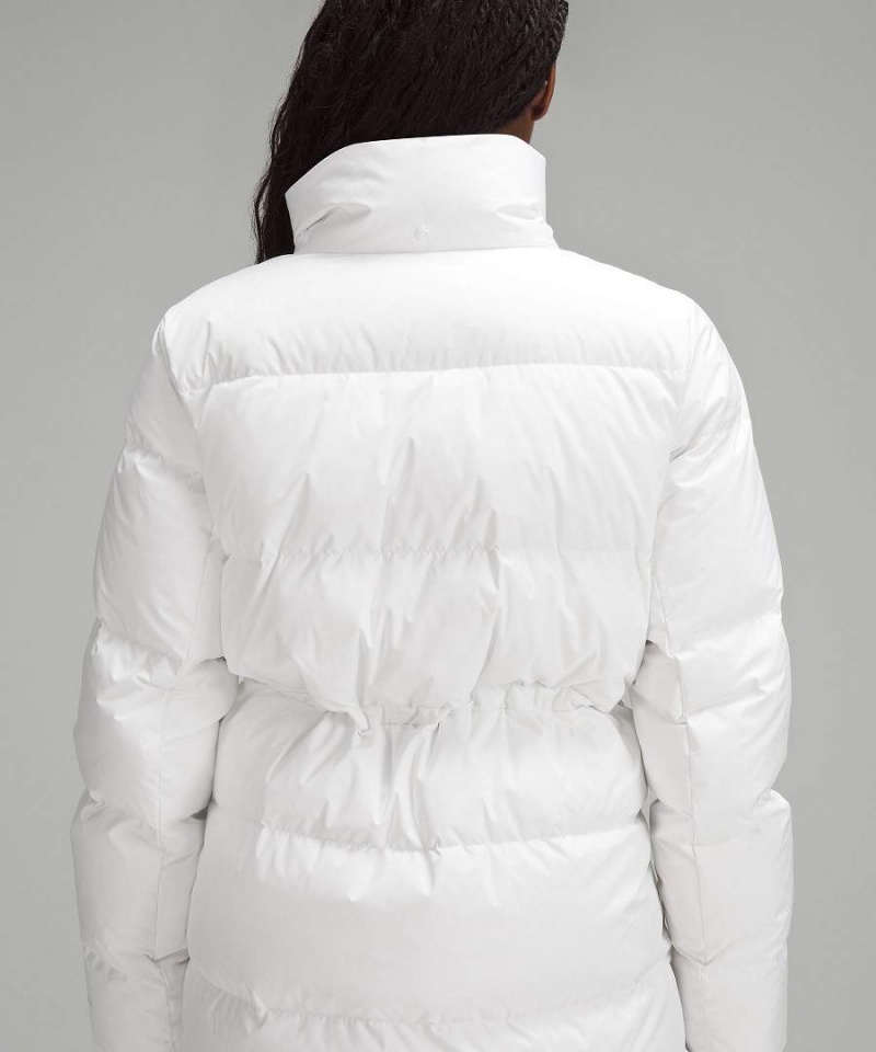 Chaquetas De Plumas Lululemon Wunder Puff Long Mujer Blancas Chile | 460VSTALU