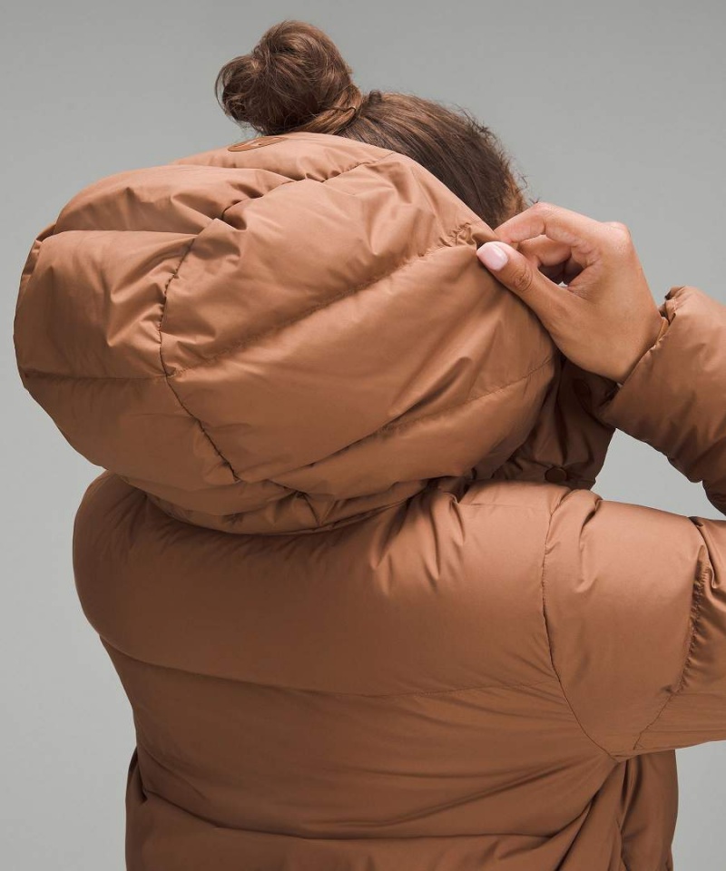 Chaquetas De Plumas Lululemon Wunder Puff Mujer Marrones Chile | 917TIGRMV