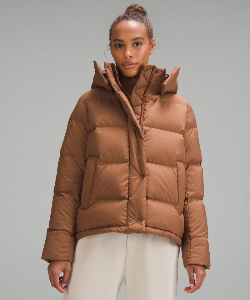 Chaquetas De Plumas Lululemon Wunder Puff Mujer Marrones Chile | 917TIGRMV