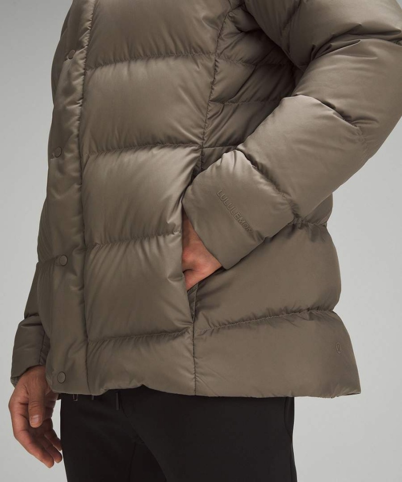 Chaquetas De Plumas Lululemon Wunder Puff Hombre Gris Chile | 951UIEZGY