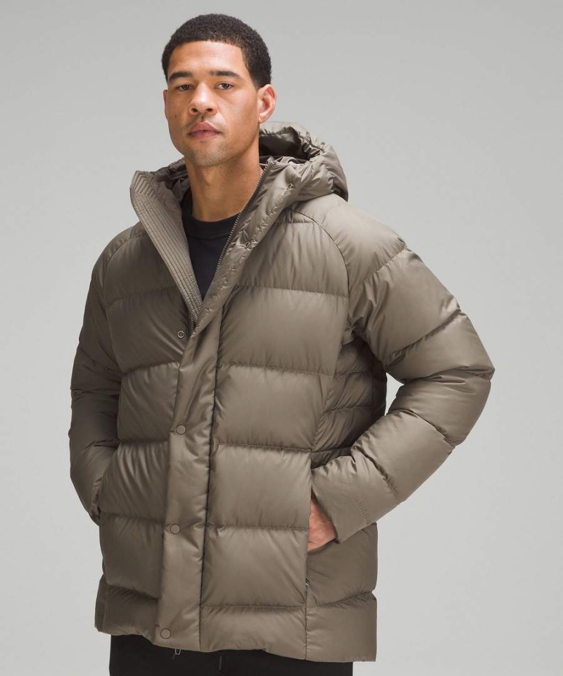 Chaquetas De Plumas Lululemon Wunder Puff Hombre Gris Chile | 951UIEZGY