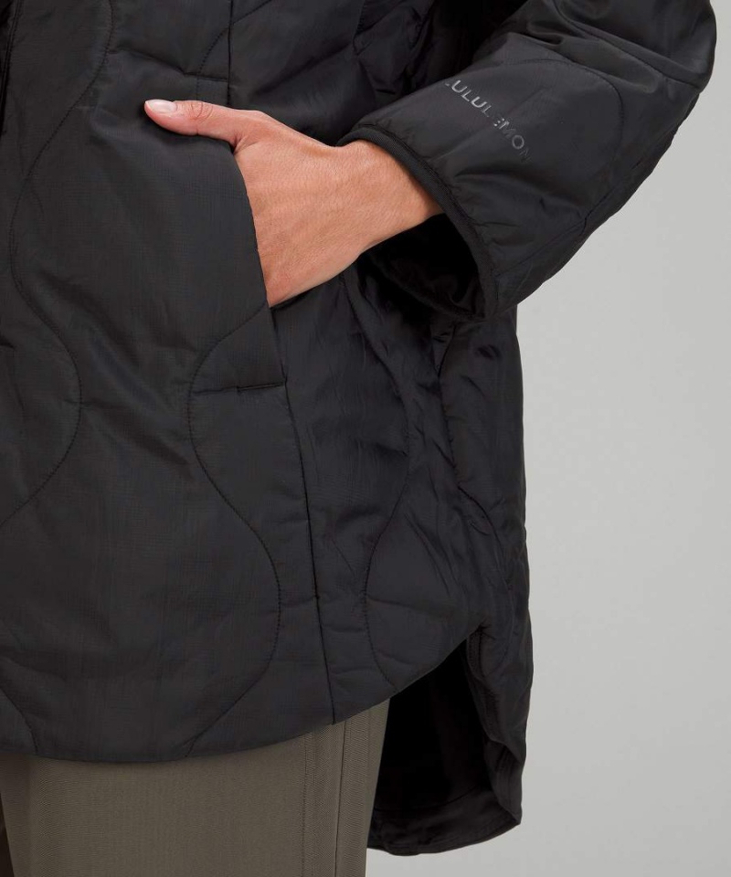 Chaquetas Lululemon Acolchado Light Insulation Mujer Negras Chile | 364UTMLBS
