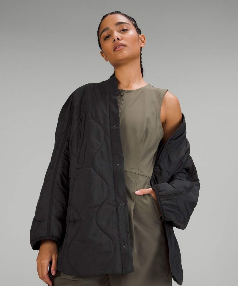 Chaquetas Lululemon Acolchado Light Insulation Mujer Negras Chile | 364UTMLBS