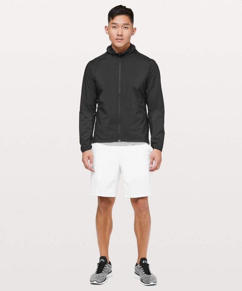 Chaquetas Lululemon Active Hombre Negras Chile | 758YGWHBF