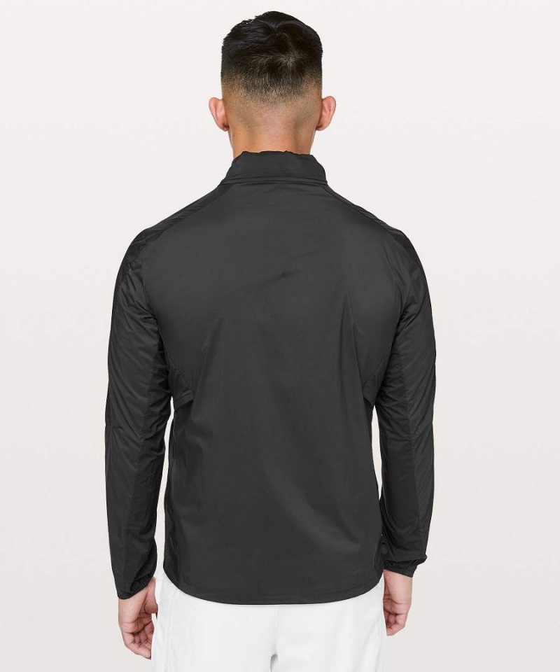 Chaquetas Lululemon Active Hombre Negras Chile | 758YGWHBF
