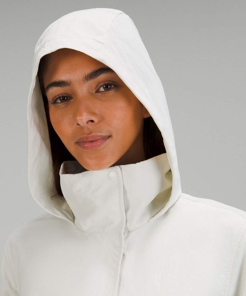 Chaquetas Lululemon Always Effortless Mujer Beige Chile | 314OGPZVN