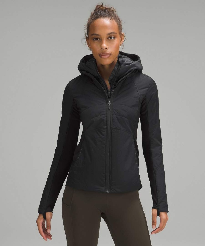Chaquetas Lululemon Another Mile Mujer Negras Chile | 358AOGJIE