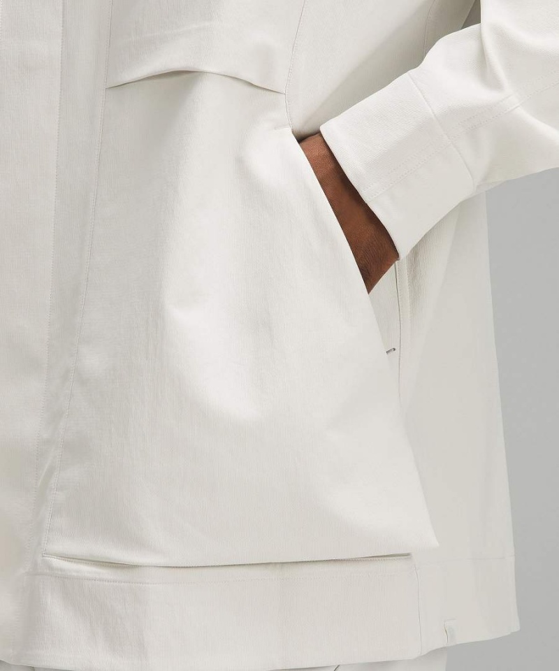 Chaquetas Lululemon Cargo Pocket Shirt Hombre Beige Chile | 893EAVXNG
