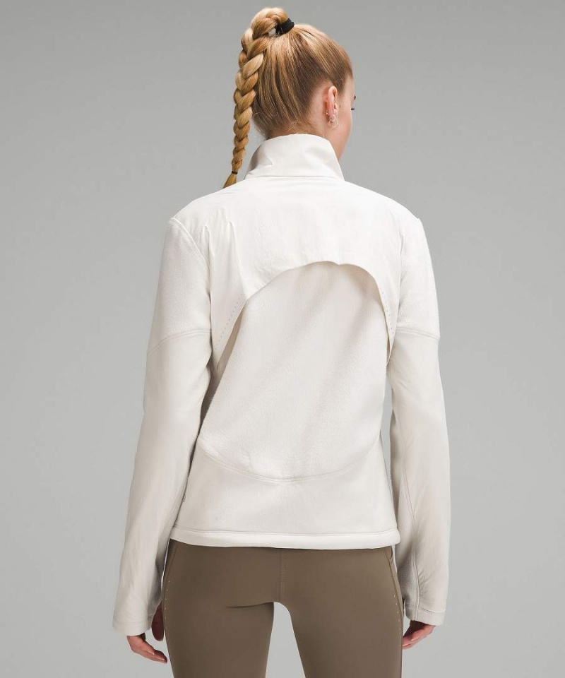 Chaquetas Lululemon Fleece-Forro Correr Mujer Blancas Chile | 057ERFMDL