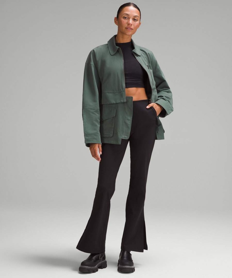 Chaquetas Lululemon Glyde 2-in-1 Adaptable Mujer Negras Chile | 056NBCZQW