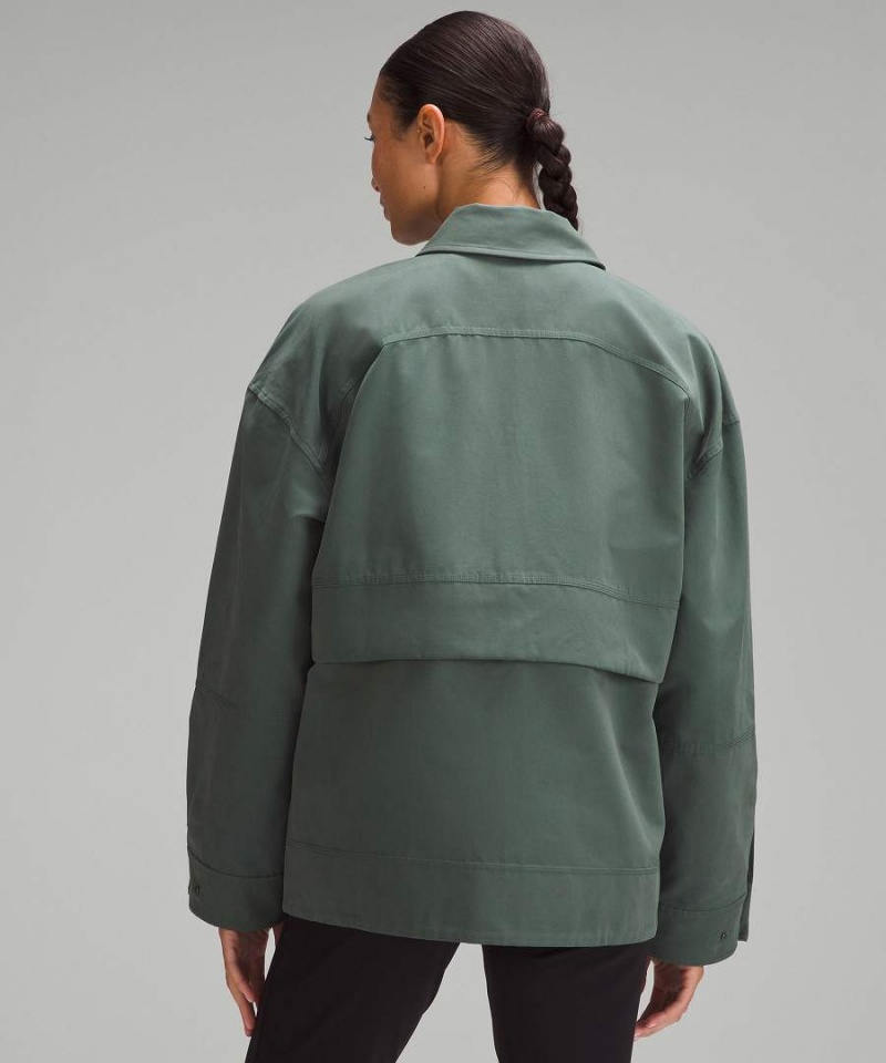 Chaquetas Lululemon Glyde 2-in-1 Adaptable Mujer Negras Chile | 056NBCZQW