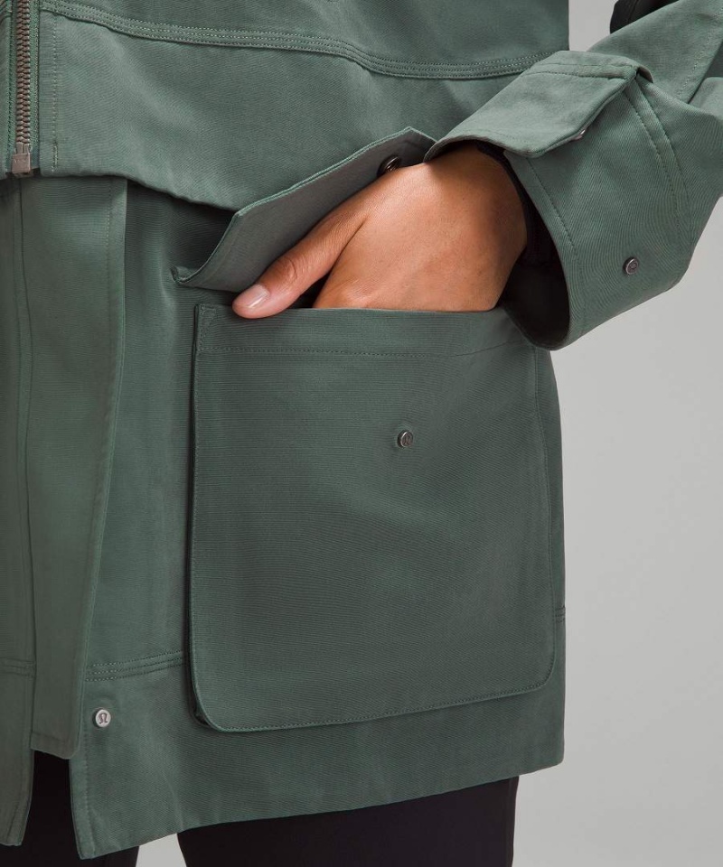 Chaquetas Lululemon Glyde 2-in-1 Adaptable Mujer Negras Chile | 056NBCZQW