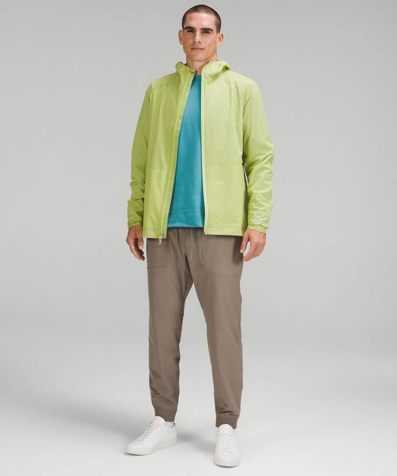 Chaquetas Lululemon Precipitation Hombre Verde Chile | 148RGIXKT