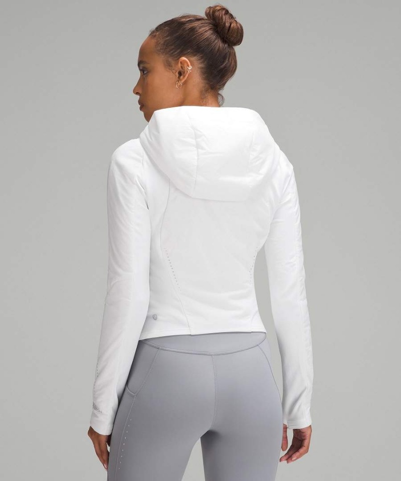 Chaquetas Lululemon Push Your Pace Mujer Blancas Chile | 036WYCLNF