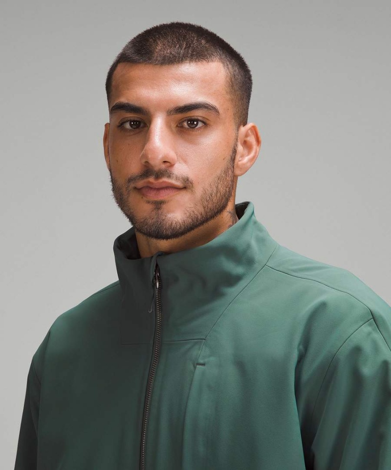 Chaquetas Lululemon RepelShell Relaxed-Fit Hombre Verde Oscuro Chile | 586JXQOWA