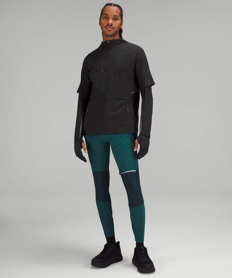 Chaquetas Lululemon SenseKnit Composite Correr Hombre Negras Chile | 865SFIGPK