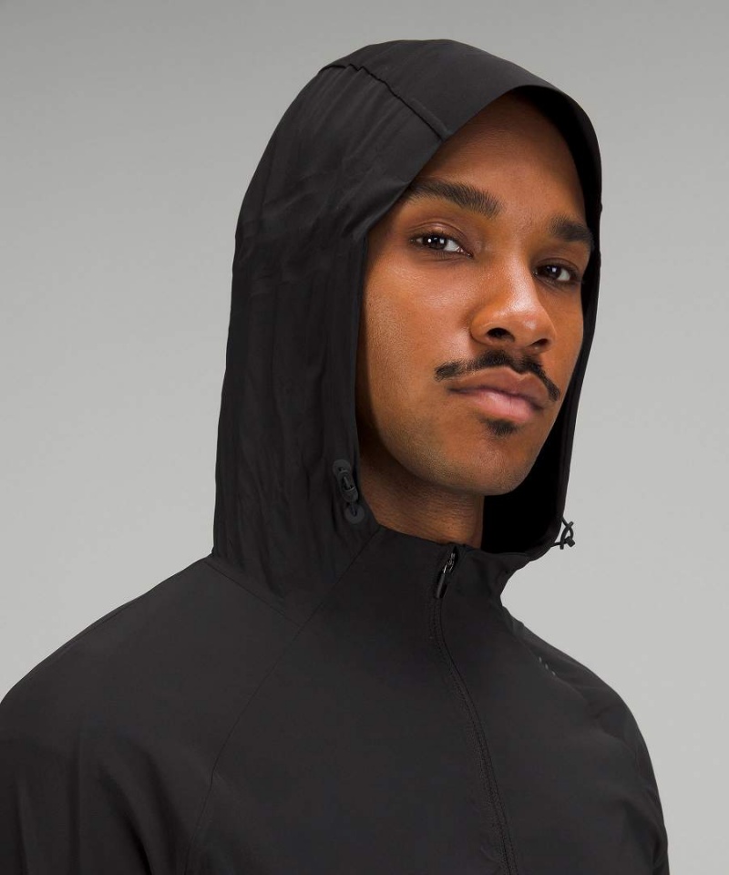 Chaquetas Lululemon SenseKnit Composite Correr Hombre Negras Chile | 865SFIGPK