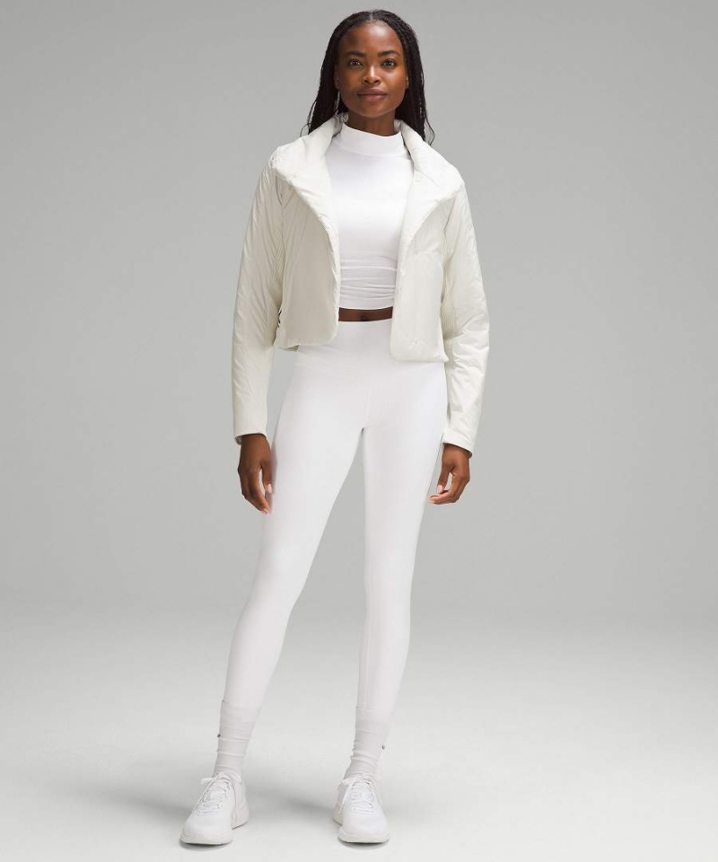 Chaquetas Lululemon Sleek City Mujer Beige Chile | 439ISVBHY