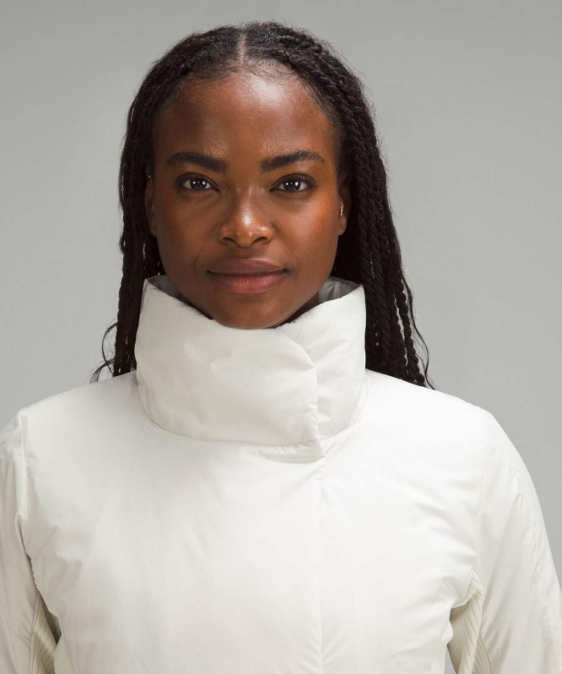 Chaquetas Lululemon Sleek City Mujer Beige Chile | 439ISVBHY