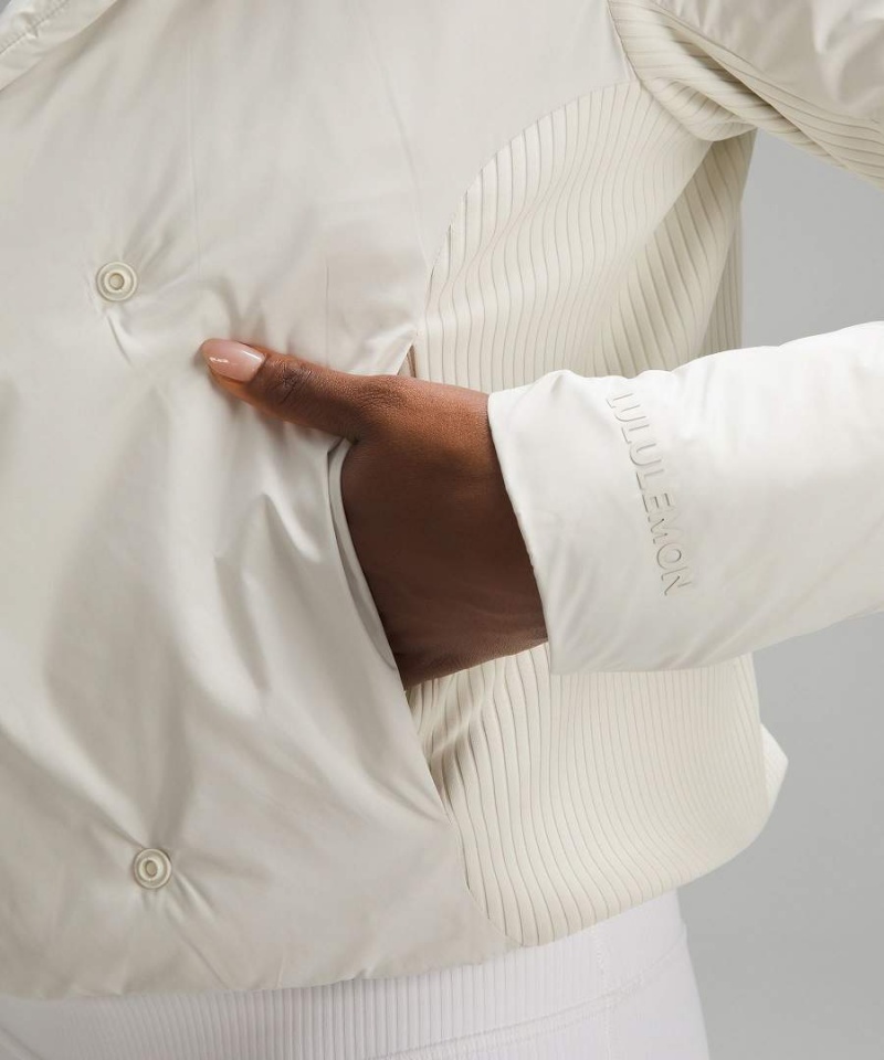 Chaquetas Lululemon Sleek City Mujer Beige Chile | 439ISVBHY