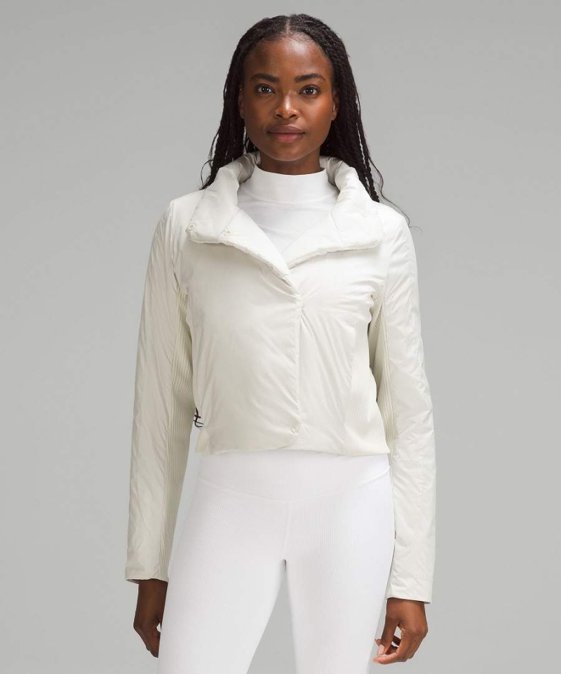 Chaquetas Lululemon Sleek City Mujer Beige Chile | 439ISVBHY