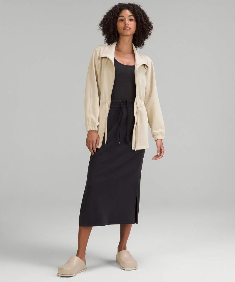 Chaquetas Lululemon Softstreme Cinch-Cintura Mujer Kaki Chile | 691JKAXHP