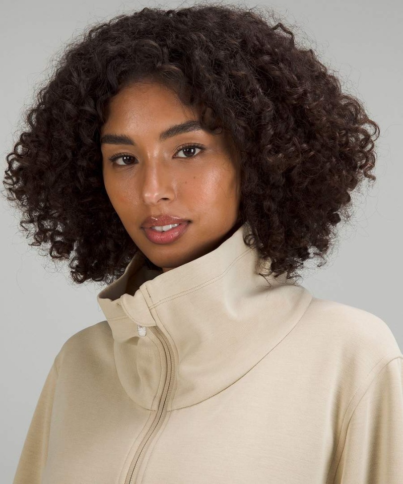 Chaquetas Lululemon Softstreme Cinch-Cintura Mujer Kaki Chile | 691JKAXHP
