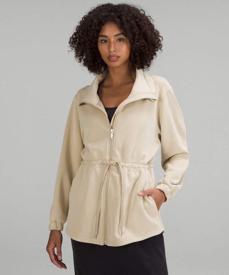 Chaquetas Lululemon Softstreme Cinch-Cintura Mujer Kaki Chile | 691JKAXHP