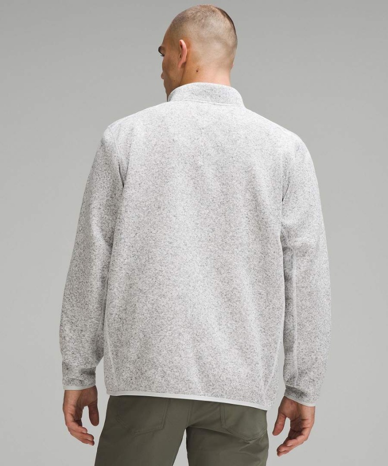 Chaquetas Lululemon Sojourn Fleece-Forro Knit Hombre Blancas Blancas Chile | 760PNXETG