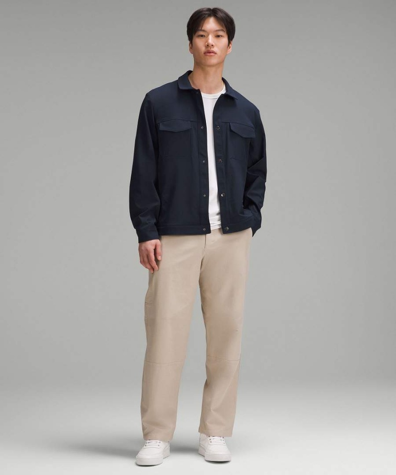 Chaquetas Lululemon Twill Utility Hombre Azul Marino Chile | 342RQMAIZ
