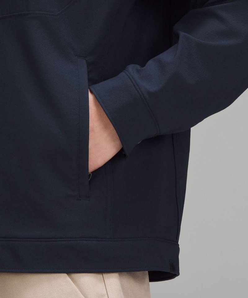 Chaquetas Lululemon Twill Utility Hombre Azul Marino Chile | 342RQMAIZ