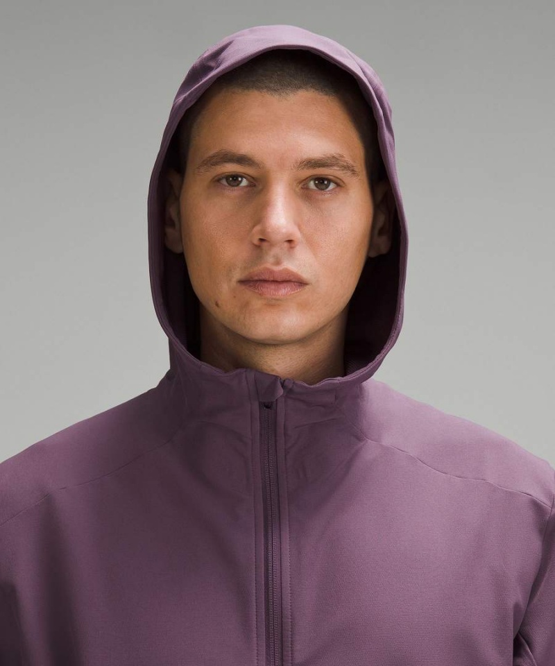 Chaquetas Lululemon Warp Light Packable Hombre Moradas Chile | 530KJOSPH
