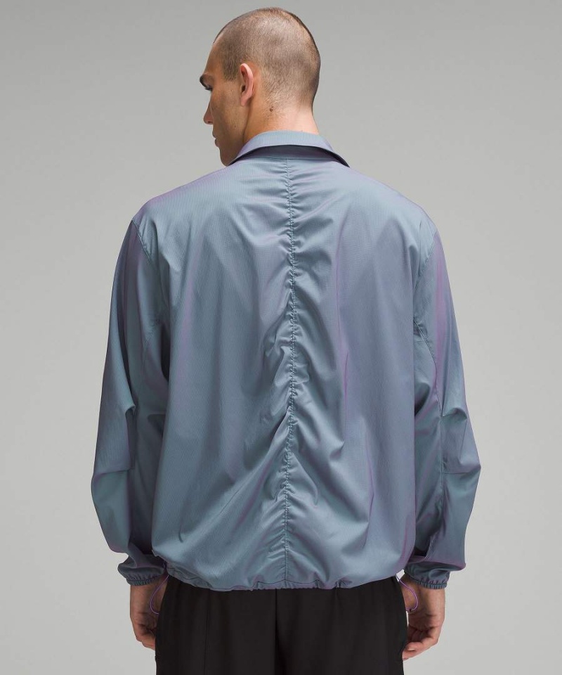 Chaquetas Lululemon lab Ligeros Ripstop Hombre Turquesa Moradas Chile | 213ZKLBHM