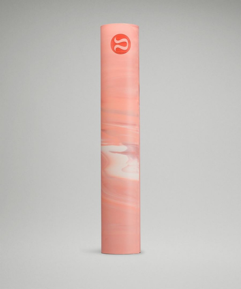 Colchonetas de Yoga Lululemon The (Big) Mat Made With FSC™ Certified Rubber Marble Mujer Rosas Rosas Blancas Rosas Chile | 217CBZTXK