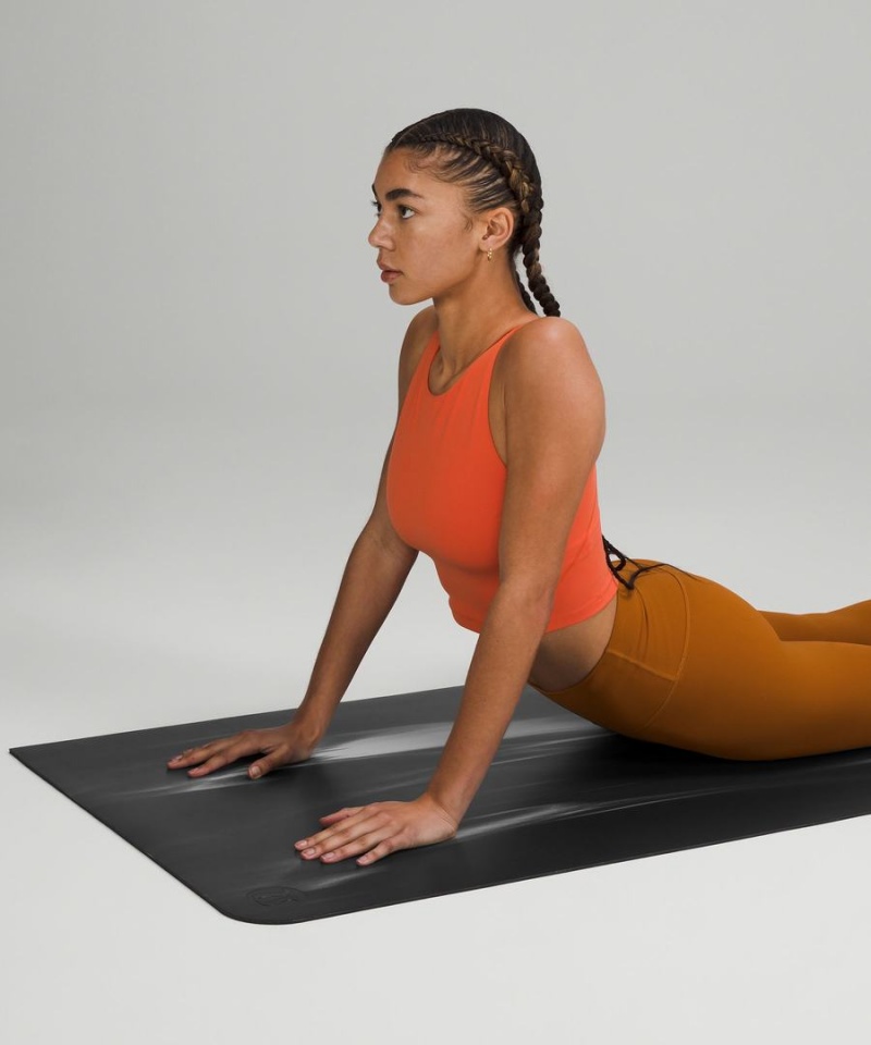 Colchonetas de Yoga Lululemon The (Big) Mat Made With FSC™ Certified Rubber Marble Mujer Negras Blancas Negras Chile | 974IHOUYE
