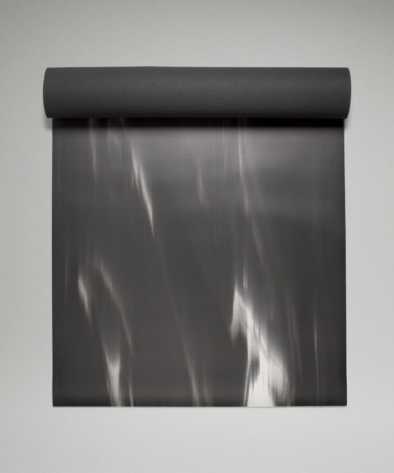 Colchonetas de Yoga Lululemon The (Big) Mat Made With FSC™ Certified Rubber Marble Mujer Negras Blancas Negras Chile | 974IHOUYE