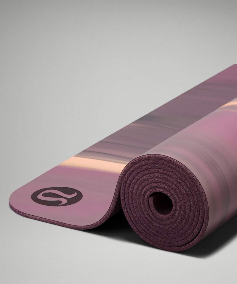 Colchonetas de Yoga Lululemon The (Big) Mat Made With FSC™ Certified Rubber Marble Hombre Moradas Gris Coral Moradas Chile | 235NQGRXU