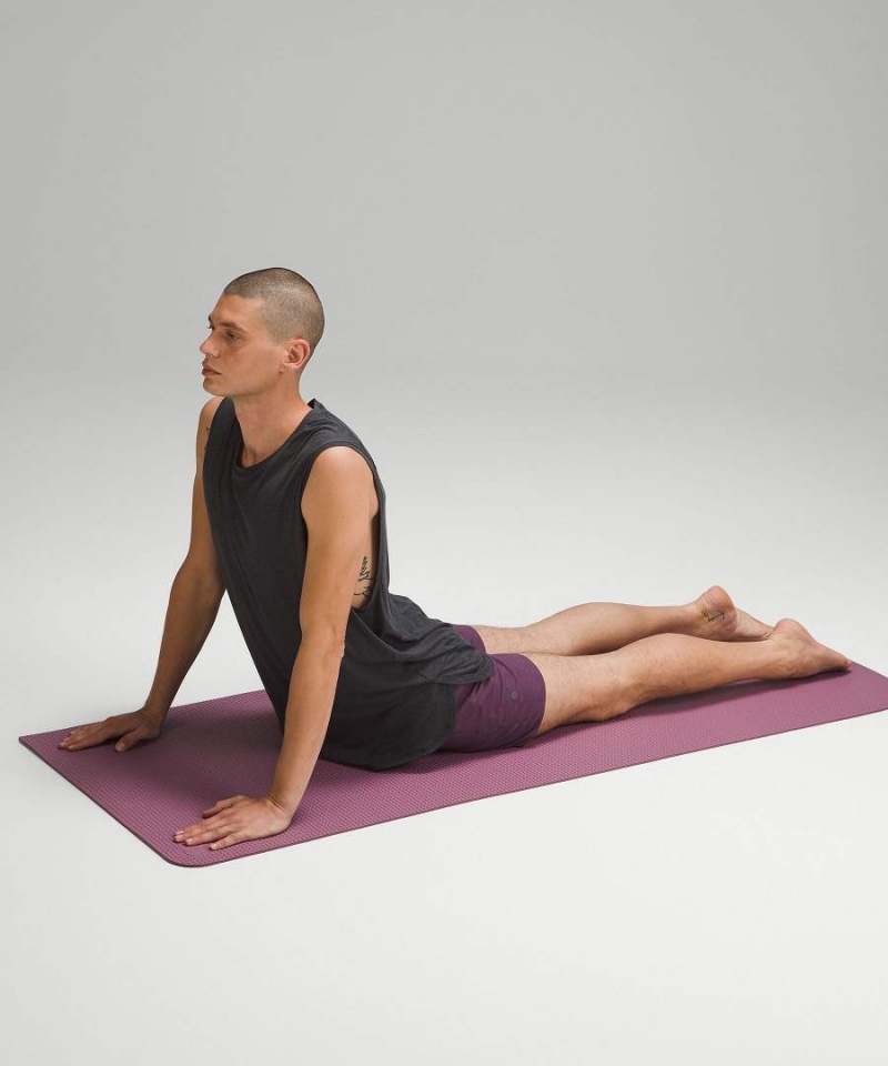 Colchonetas de Yoga Lululemon The Ligeros Mat 5mm Hombre Moradas Chile | 129WNELZC